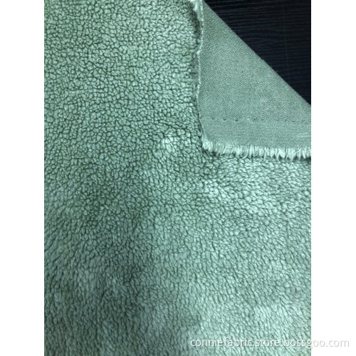 100% Polyester Icelandic Velvet Knitted Fabric
